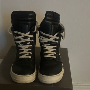 Rick Owens Kids Black Sneakers